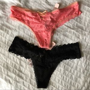 - 4 New Victoria Secret Thong bundle